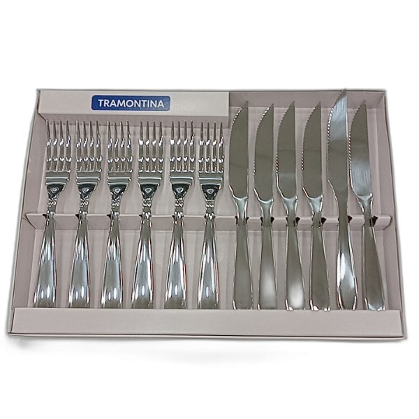 TRAMONTINA LAGUNA STEAK CUTLERY SET 12PC