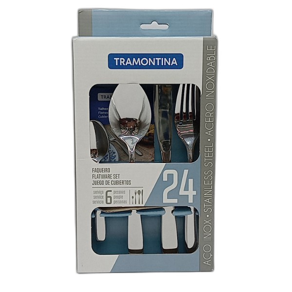 TRAMONTINA AMAZONAS CUTLERY SET 24PC