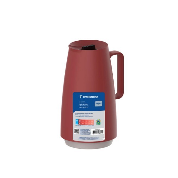 TRAMONTINA CARAFE 0.5L RED