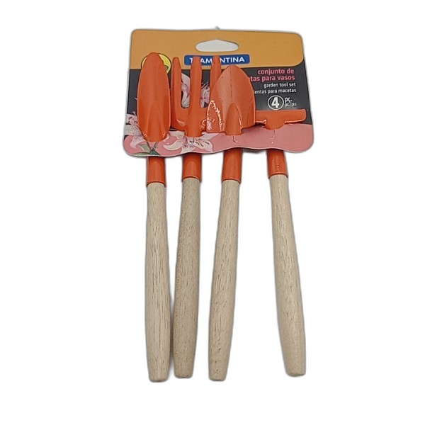 TRAMONTINA GARDEN TOOL SET 4PC