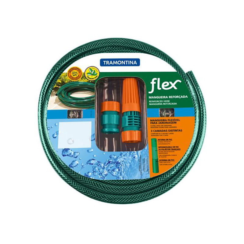 TRAMONTINA GARDEN HOSE-COUPLINGS 10M