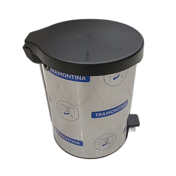 TRAMONTINA SS PEDAL BIN 12L