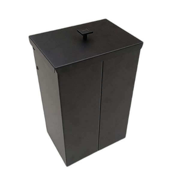 TRAMONTINA BLACK SS BIN-PAPER HOLDER 5.5L