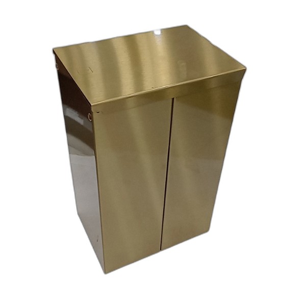 TRAMONTINA LUZ GOLD PIVOT LID BIN 5.5L