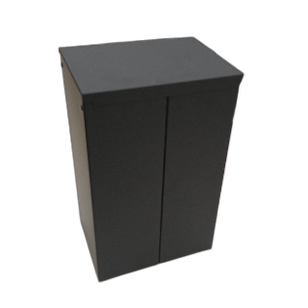 TRAMONTINA LUZ BLACK PIVOT LID BIN 5.5L