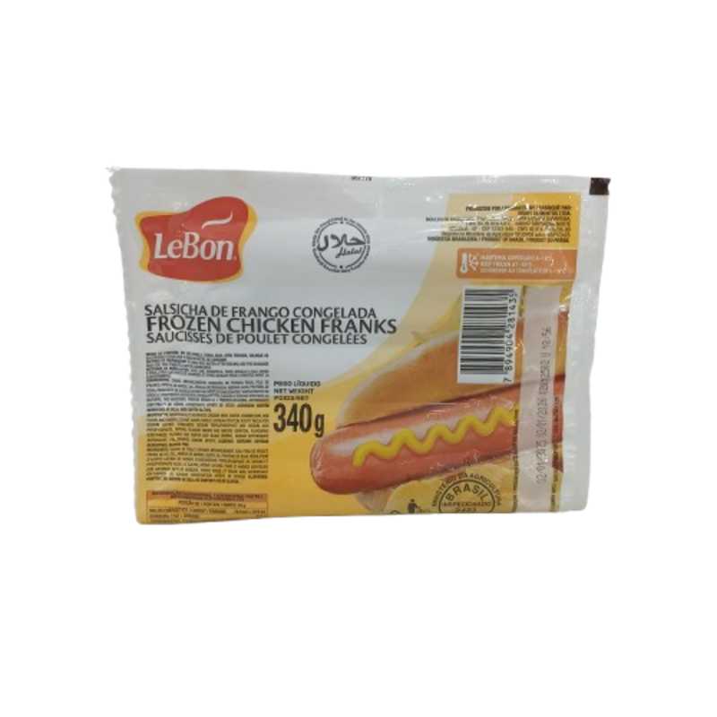 LEBON CHICKEN SAUSAGE 340G