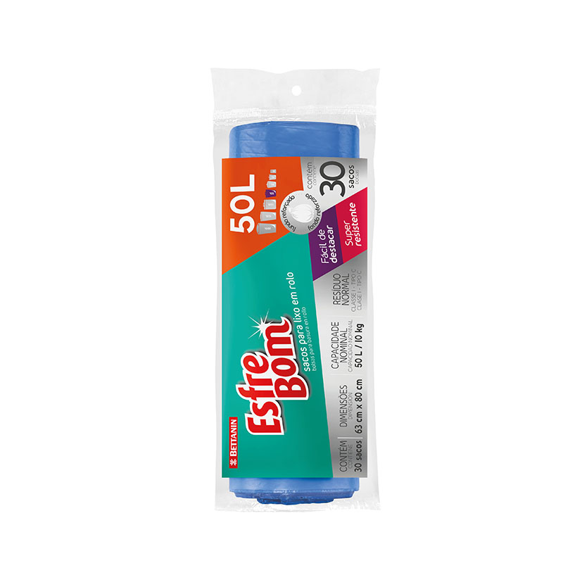 BETTANIN TRASH BAG ROLL 50L ESFREBOM