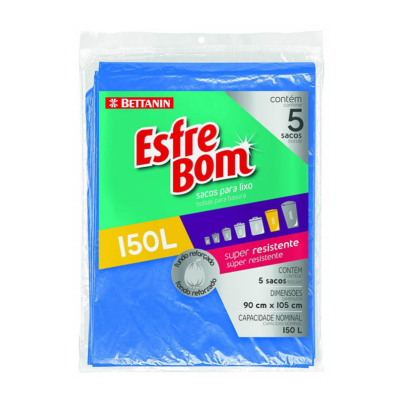 TRASH BAG BETTANIN 150L 5PCS BT314