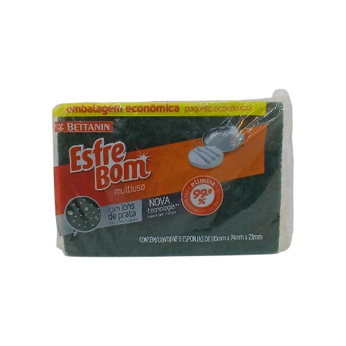 BETTANIN SPONGE SCOUR 8PCS MULTIUSE