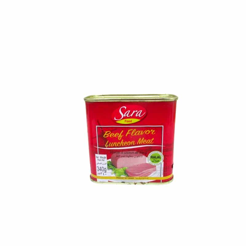 SARA BEEF LUNCHEON MEAT 340G