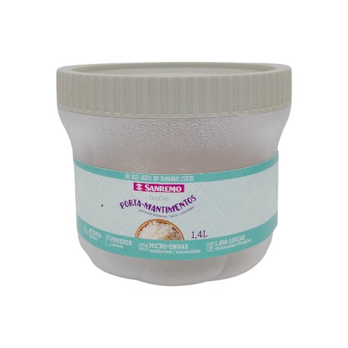SANREMO PLASTIC HERMETIC CONTAINER 1.4L