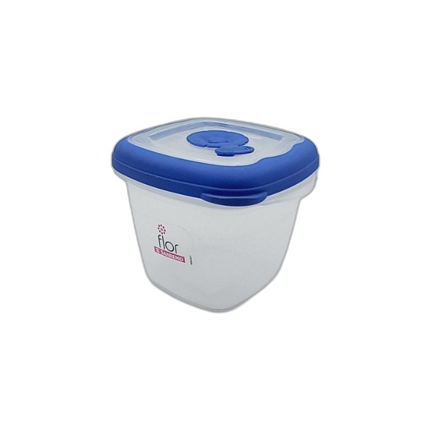 SANREMO SQUARE PLASTIC CONTAINER 450ML