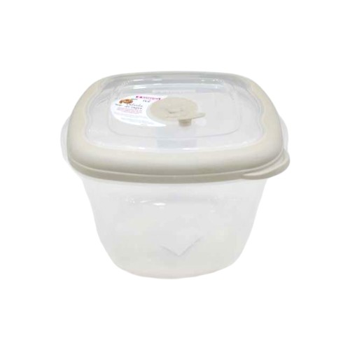 SANREMO SQUARE PLASTIC CONTAINER 1.6L.