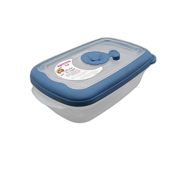 SANREMO RECTANG PLASTIC CONTAINER 430ML