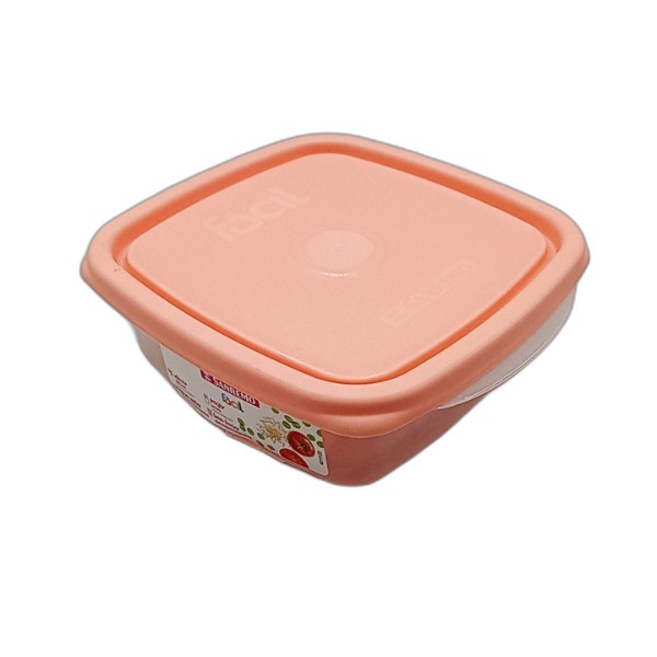 SANREMO SQUARE PLASTIC CONTAINER 530ML