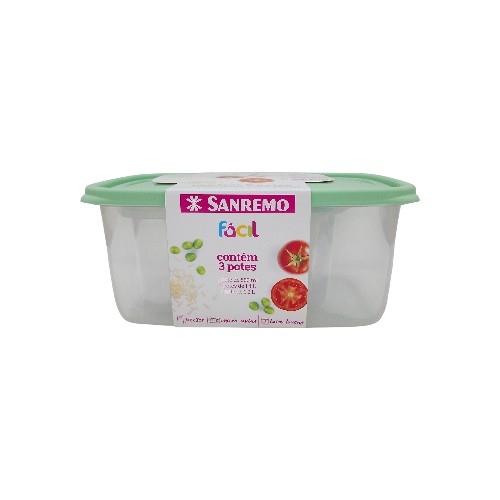 SANREMO CONTAINER SET 3PCS