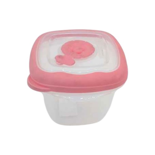 SANREMO SQUARE PLASTIC CONTAINER 450ML