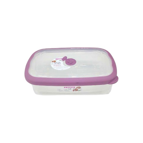 SANREMO RECTANG PLASTIC CONTAINER 2.4L