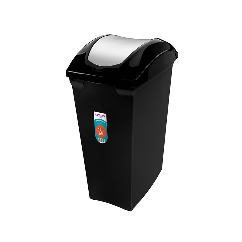 SANREMO PLASTIC SWING LID CAN 15L