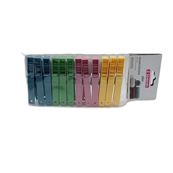 SANREMO PLASTIC CLOTHESPIN 12 UN