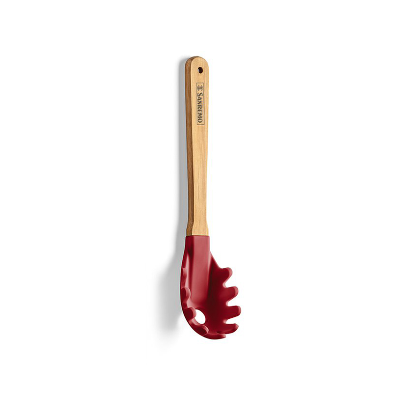 SANREMO TONG PASTA SILICON BAMBOO
