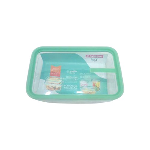 SANREMO PLASTIC CONTAINER W LOCK 820ML