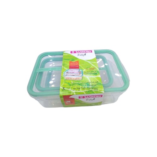 SANREMO CONTAINER SET 3PCS