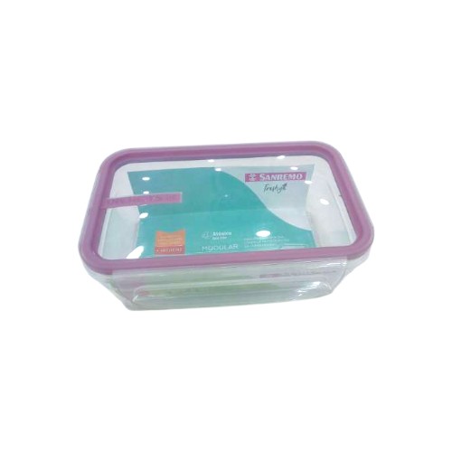SANREMO CONTAINER W CLIPS 1.24L