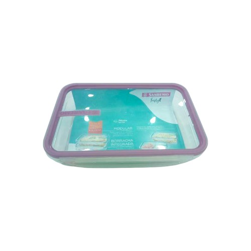 SANREMO PLASTIC CONTAINER W LOCK 1.6L