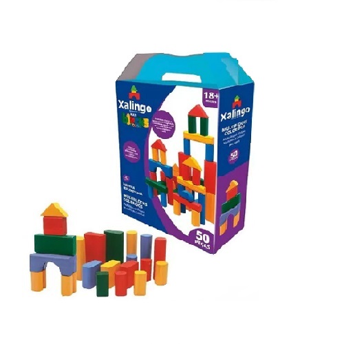 XALINGO COLORFUL MULTIBLOCKS 50 PCS 5282.1.