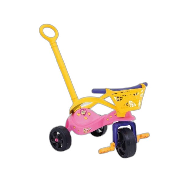 XALINGO LITTLE BEE TRICYCLE W- PUSHER BASKET 1090.