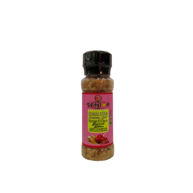 SENIOR HIMALAYAN COARSE SALT WITH GARLIC PET-GRIND