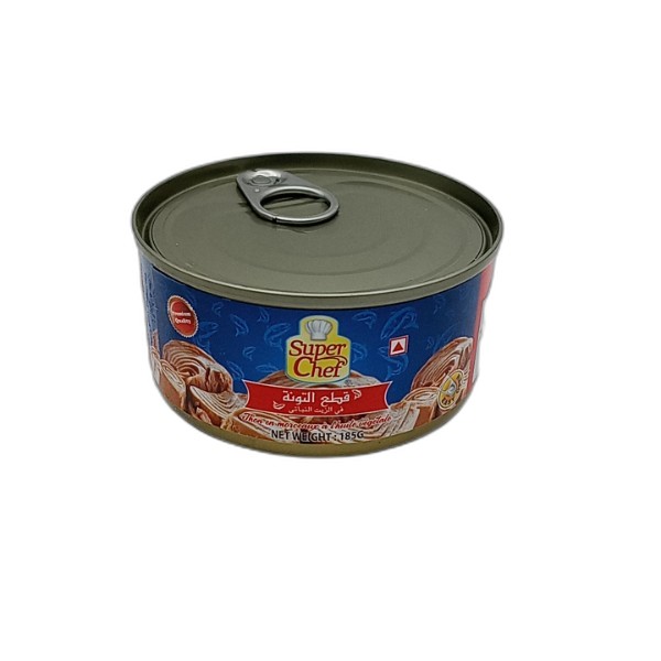 SUPERCHEF TUNA CHUNKS IN OIL 185G
