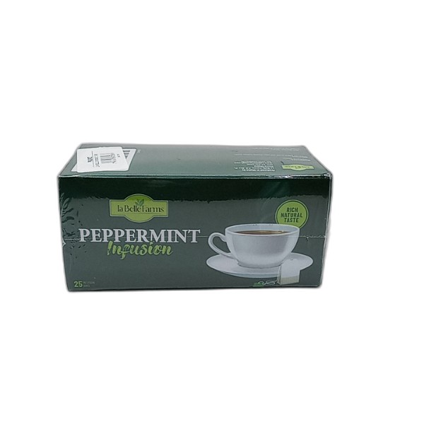 LA BELLE ORGANIC SPEARMINT TEA 25BAGS