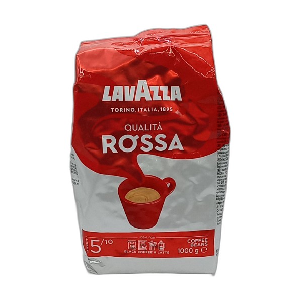 LAVAZZA COFFEE BEANS QUALITA ROSSA 1KG