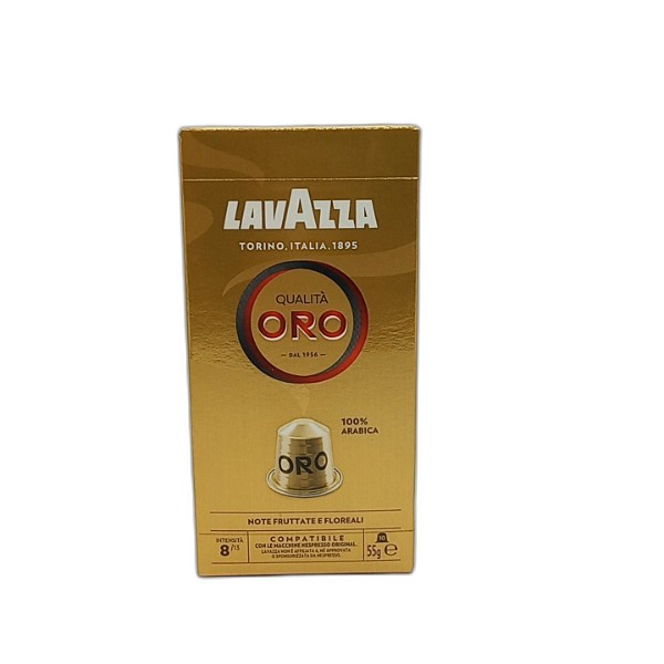 LAVAZZA COFFEE CAPSULES QUALITA ORO 55G