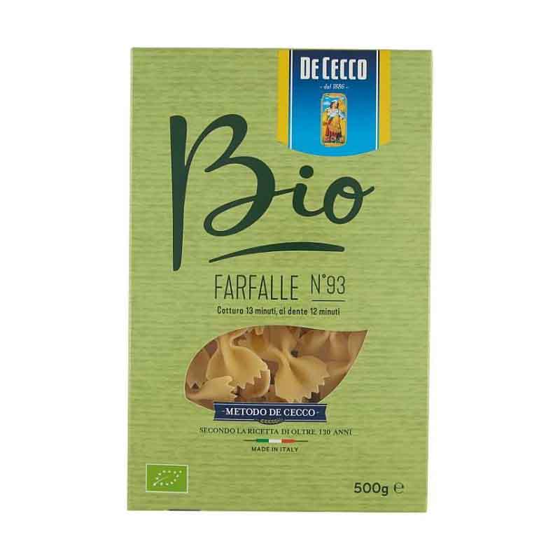 DE CECCO BIO FARFALLE NO 93 500G