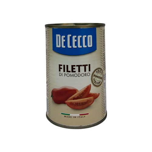 DE CECCO PEELED TOMATOES FILETTI 400G