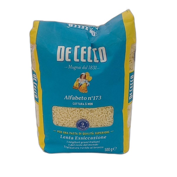 DE CECCO ALFABETO PASTA 500G