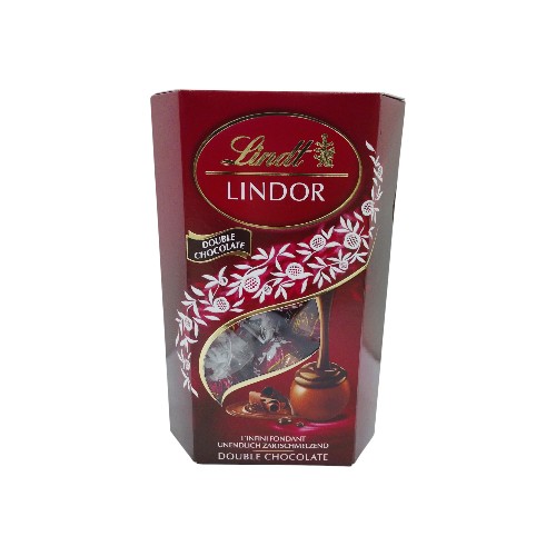 LINDT DOUBLE CHOCOLATE BONBONS 200G