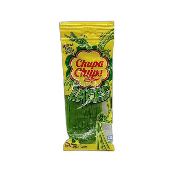 CHUPA CHUPS APPLE LACES 90G