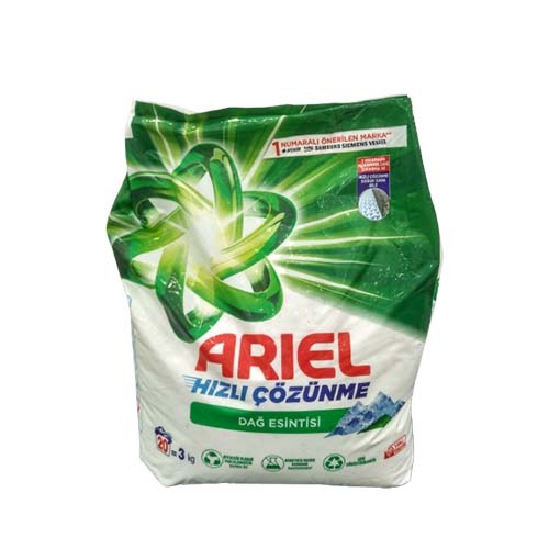 ARIEL WASHING POWDER MOUNTAIN BREEZE 3KG