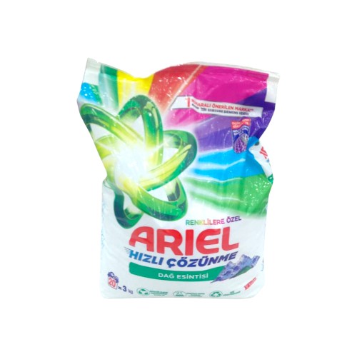 ARIEL LAUNDRY POWDER 3KG COLOR