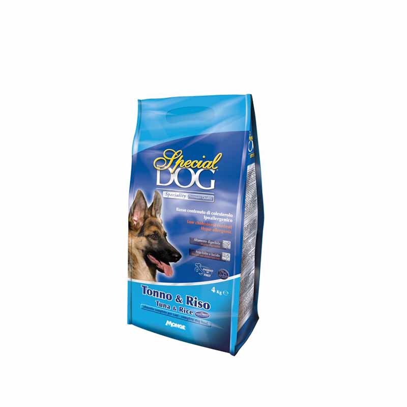 DOG FOOD TUNA-RICE 4KG SPECIAL DOG