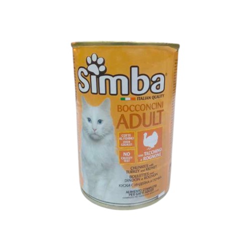 SIMBA CAT FOOD WITH CHICKEN  KIDNEY 415G