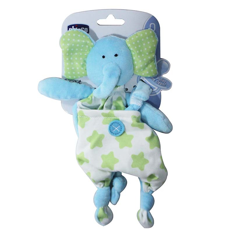 SOOTHER HOLDER CHICCO ELEPHANT POCKET