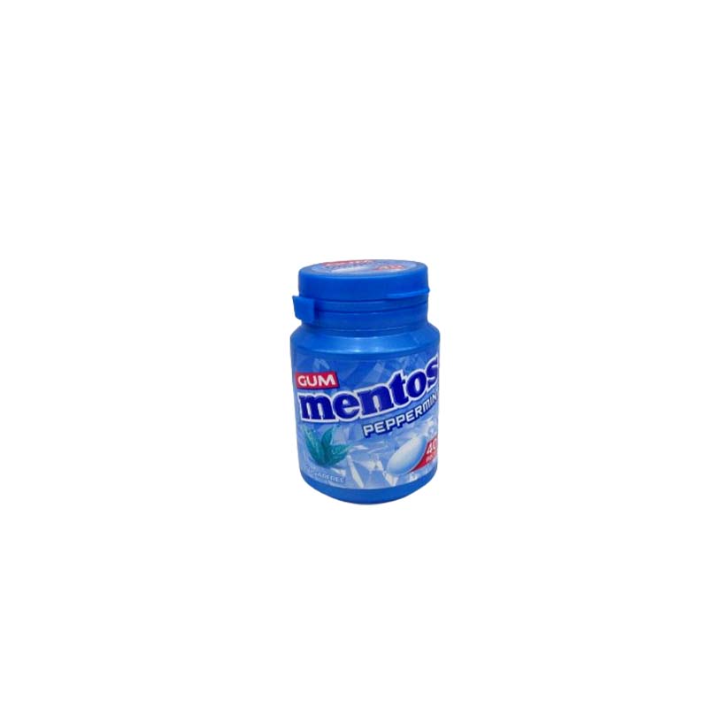 MENTOS WHITE GUM PEPPERMINT 56G