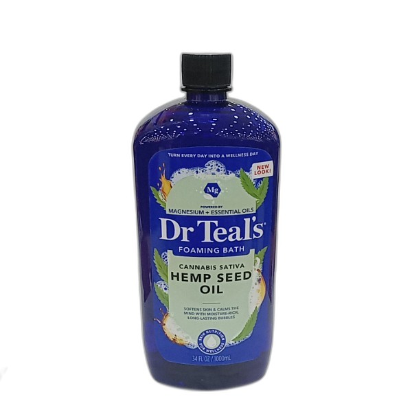 DRT FOAMING BATH HEMP SEED OIL