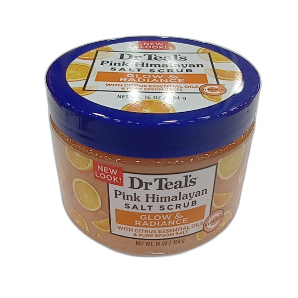 DR TEALS SALT SCRUB 454G VITAMI