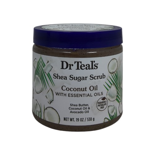 DR TEALS SUGAR SCRUB 538G COCONUT